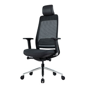 FAR Noir siège ergonomique têtière 1