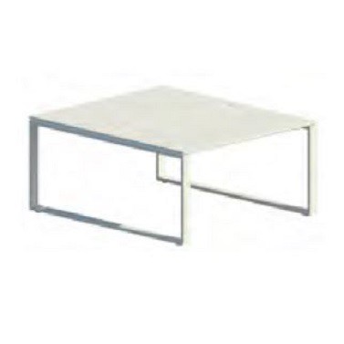 Bureau blanc open space