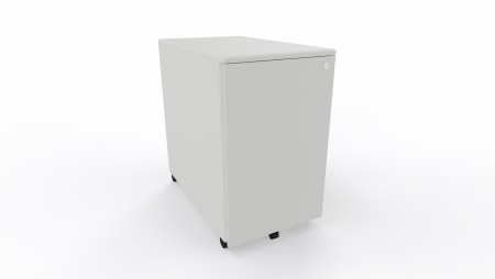 Photo caisson compact en métal fabrication française blanc
