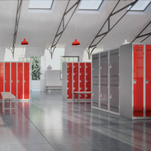 Vestiaires d'atelier