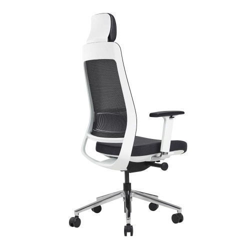 Siège de bureau ergonomique FAR BLANC 2