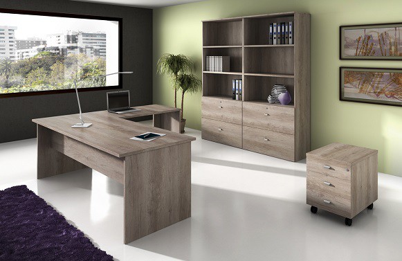 Armoire classeur avec niche