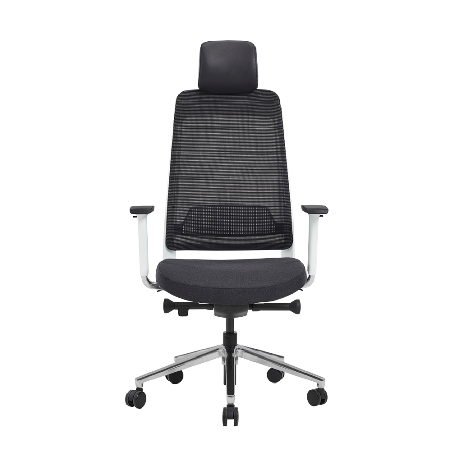 Siège de bureau ergonomique FAR BLANC 1